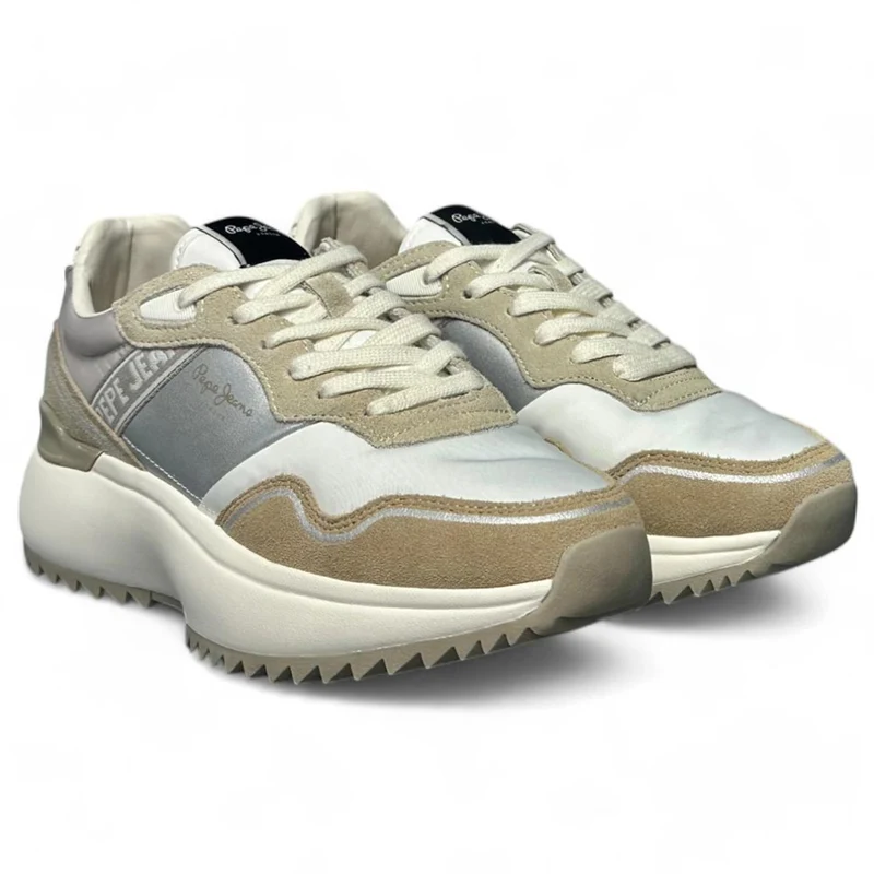 Zapatillas Pepe Jeans Kimi Glam PLS60042 Beige