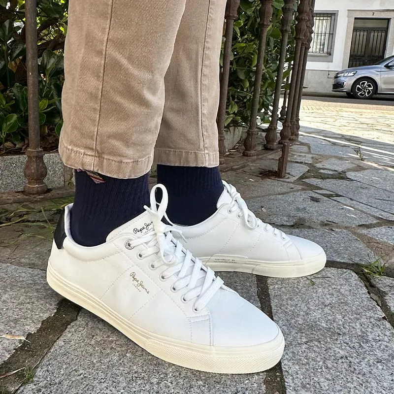 Zapatillas Pepe Jeans Kenton Fresh M PMS31076 Blanco