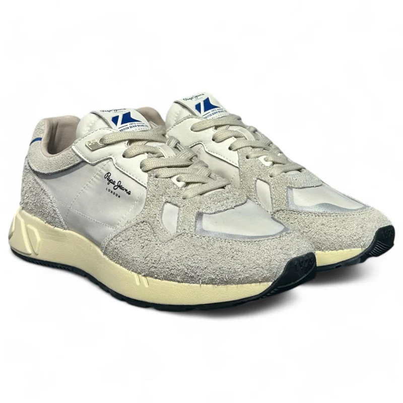 Zapatillas Pepe Jeans Marlon Divided M PMS60036 Blanco