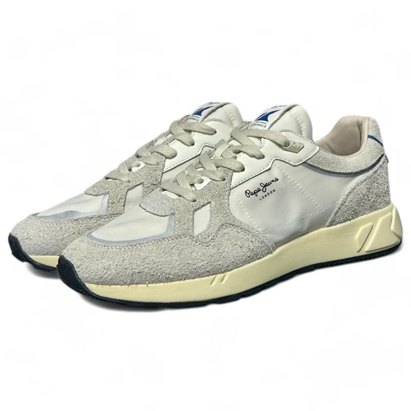 Zapatillas Pepe Jeans Marlon Divided M PMS60036 Blanco
