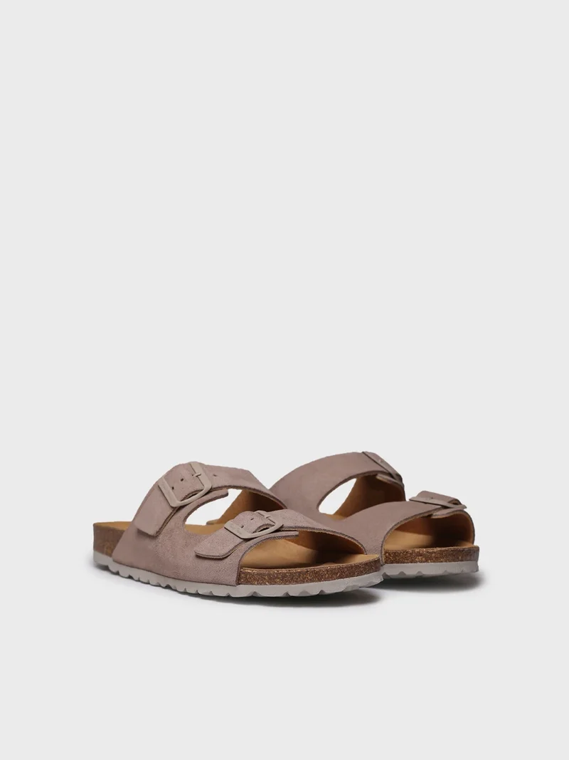 Sandalia de hombre con hebillas | GER-QT