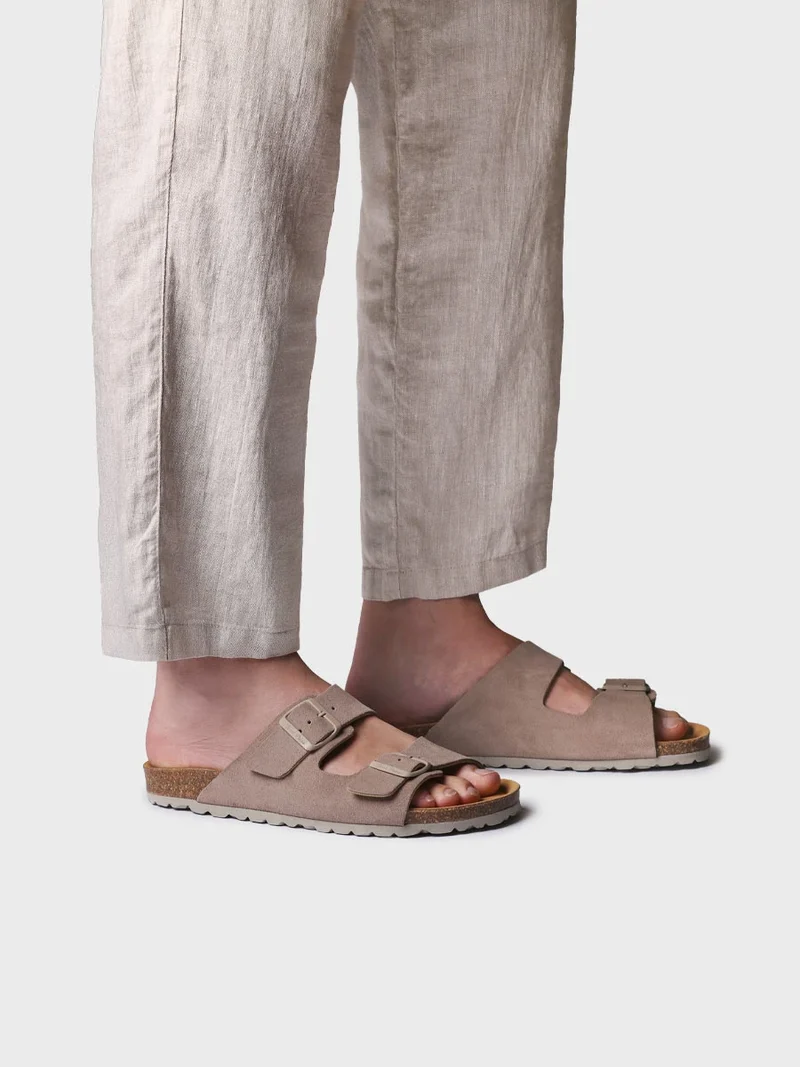 Sandalia de hombre con hebillas | GER-QT