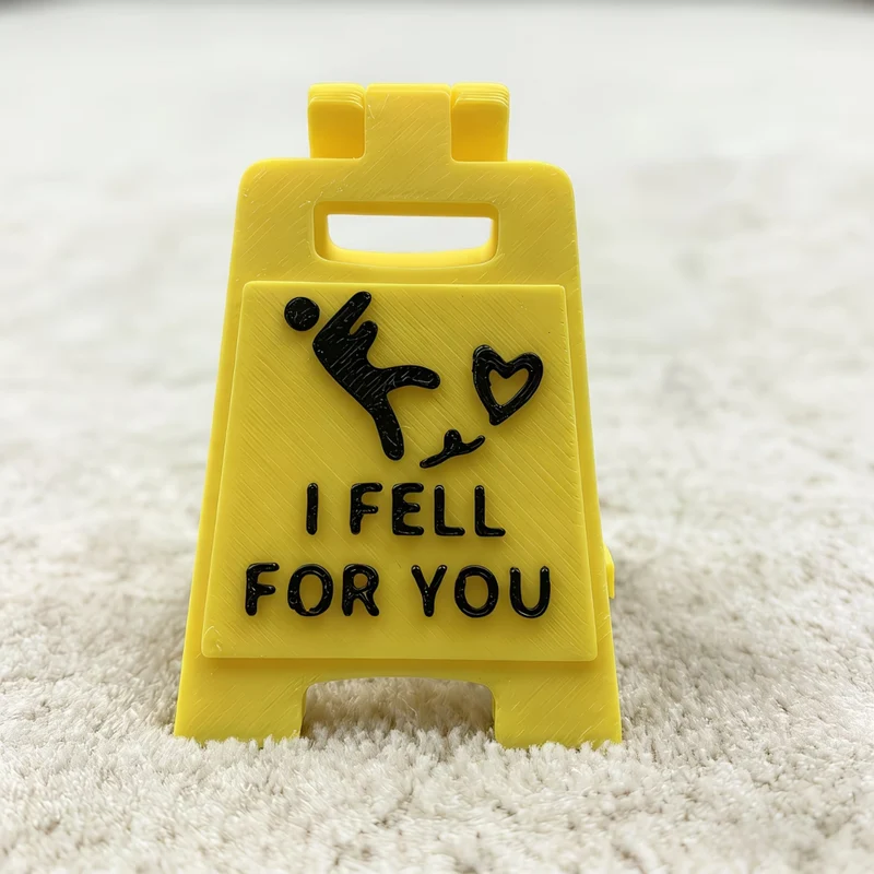 Miomu Letrero Decorativo de Amor, “I Fell For You”