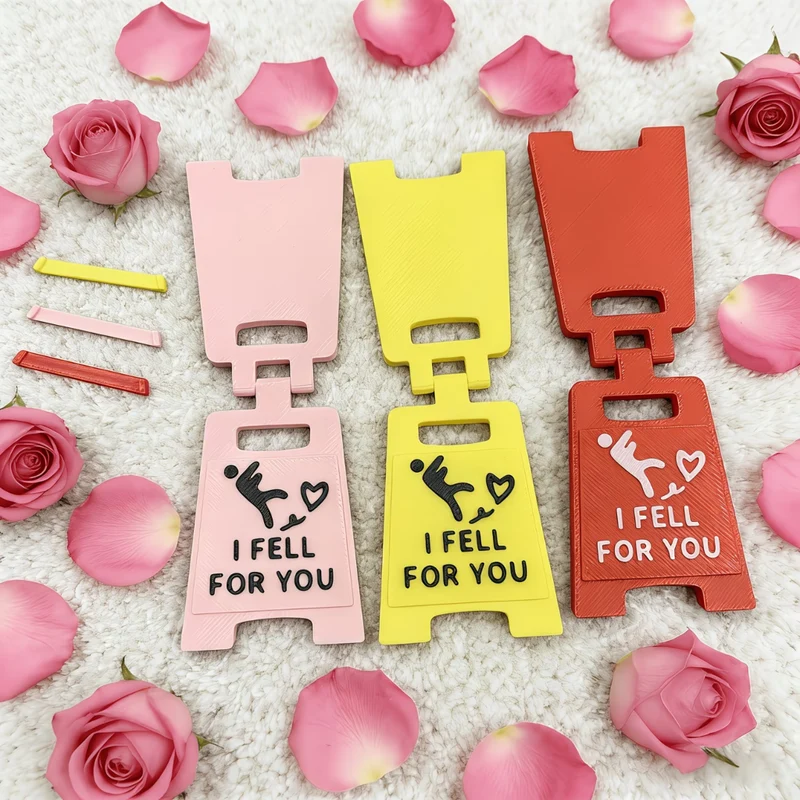 Miomu Letrero Decorativo de Amor, “I Fell For You”
