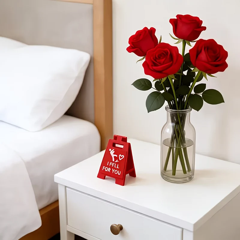 Miomu Letrero Decorativo de Amor, “I Fell For You”