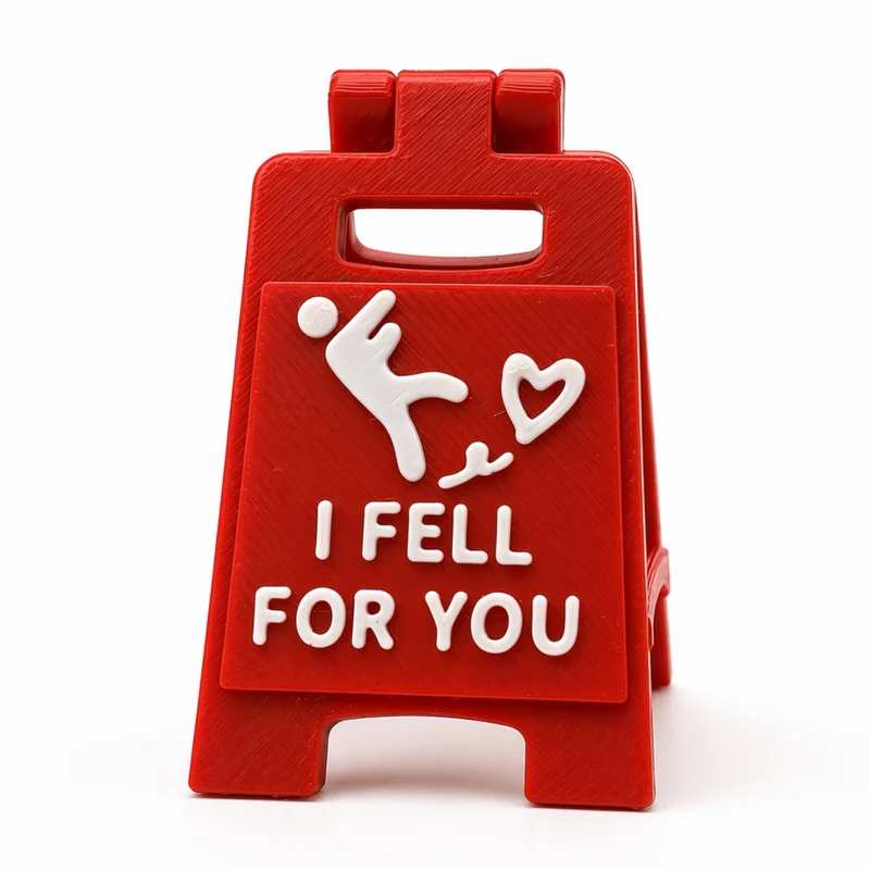 Miomu Letrero Decorativo de Amor, “I Fell For You”