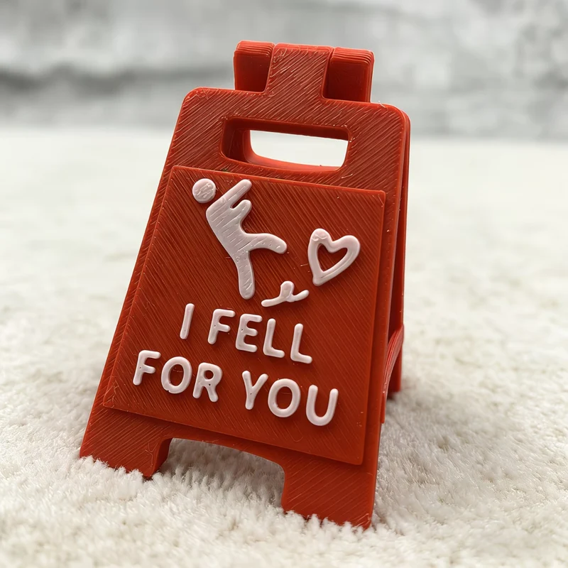 Miomu Letrero Decorativo de Amor, “I Fell For You”