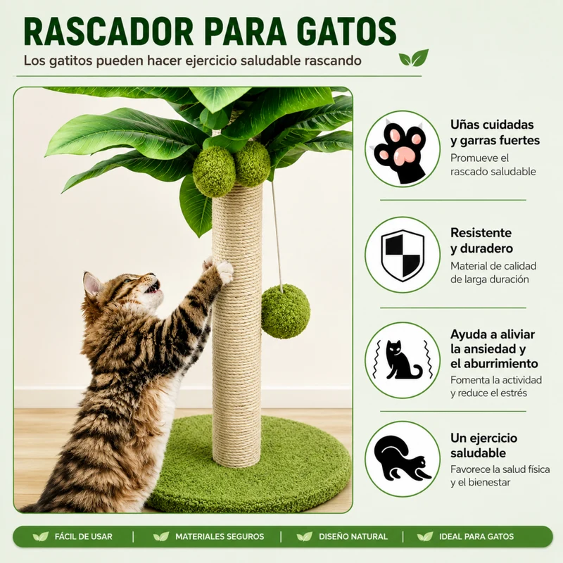 Miomu Rascador de Gatos Madre Selva