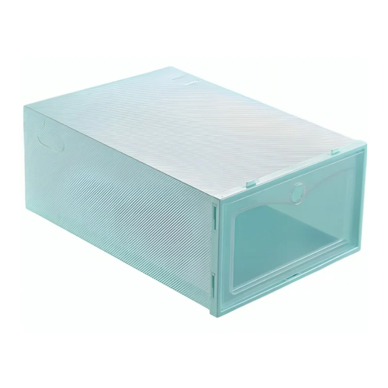 Miomu Caja Organizadora Apilable Plástica Transpirable El Hogar de tus Zapatos