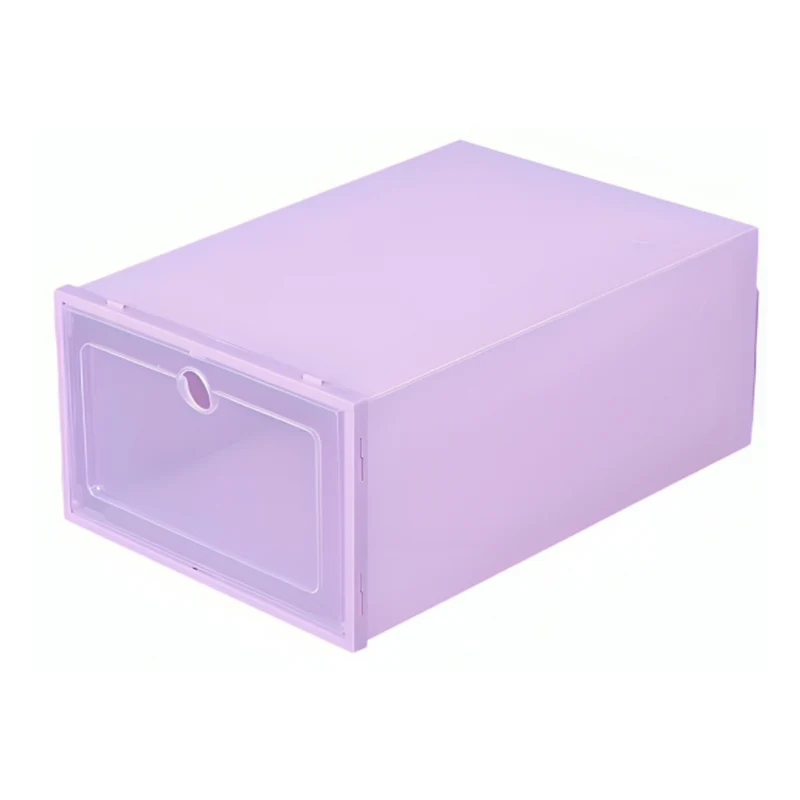 Miomu Caja Organizadora Apilable Plástica Transpirable El Hogar de tus Zapatos