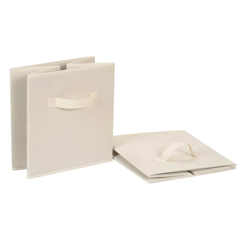 Miomu Caja Plegable de Tela para Organizar, Estilo Gaveta