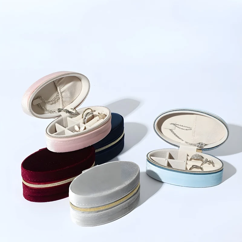 Miomu Joyero de Terciopelo, Elegancia Viajera