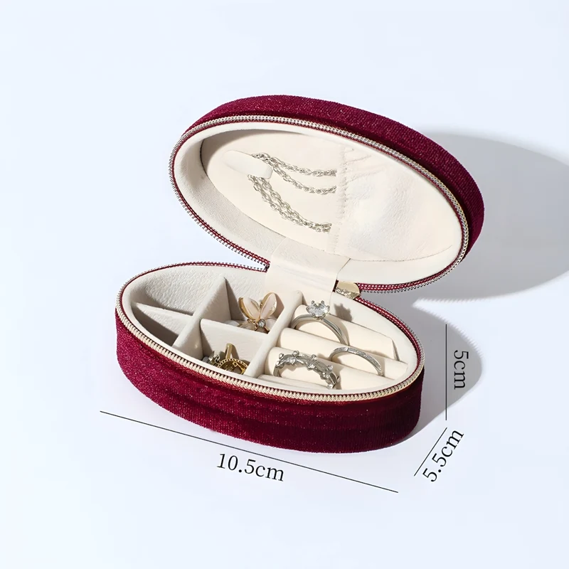 Miomu Joyero de Terciopelo, Elegancia Viajera