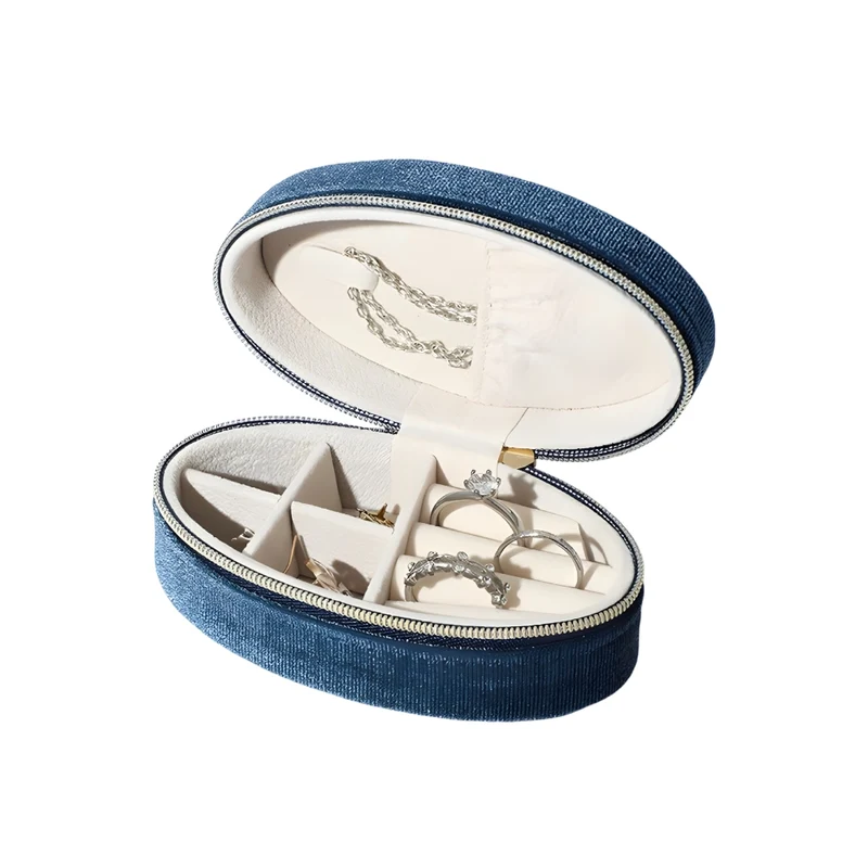 Miomu Joyero de Terciopelo, Elegancia Viajera