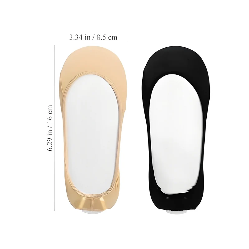 Miomu Calcetas para Tacón o Sandalias de Mujer, Efecto Invisible