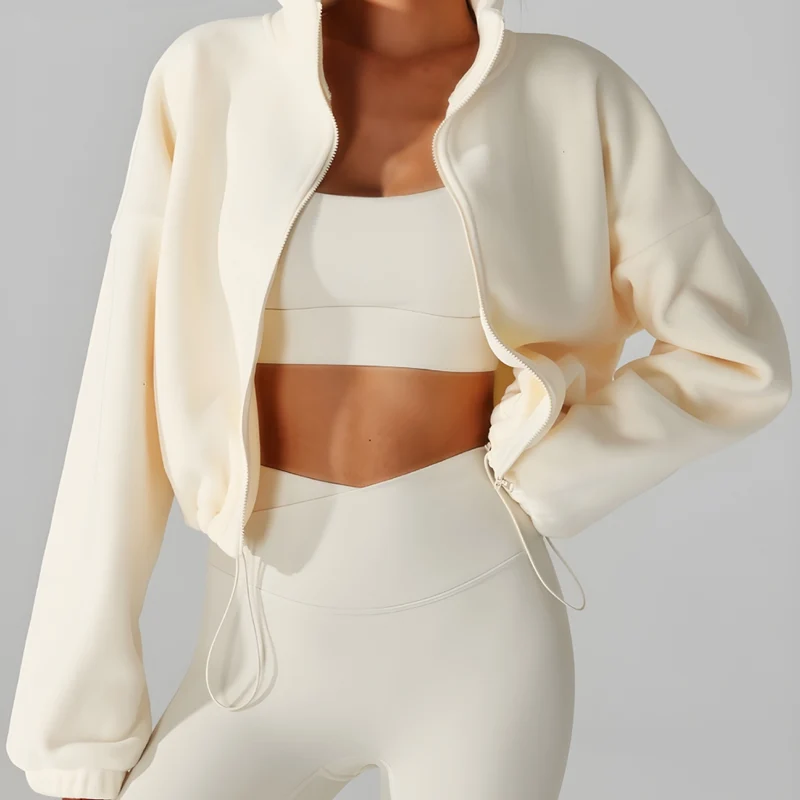 Miomu Chaqueta Oversized Premium Cream