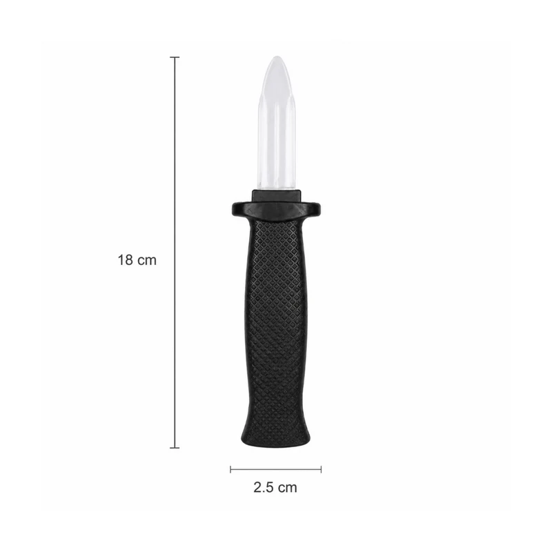 Miomu Mini Cuchillo Plástico Retráctil para Bromas