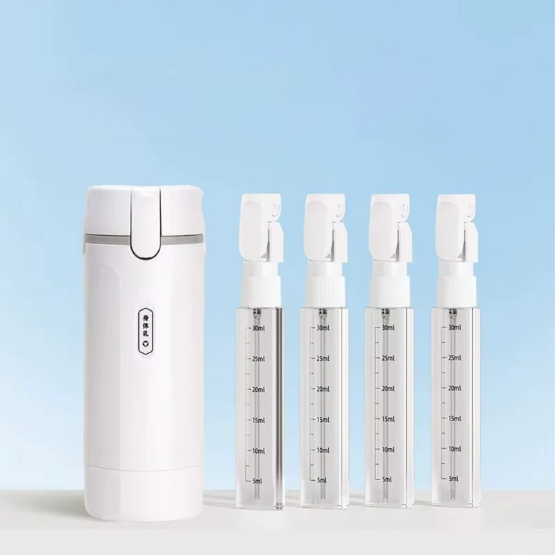 Miomu Dispensador de Productos de Aseo Personal 4 en 1