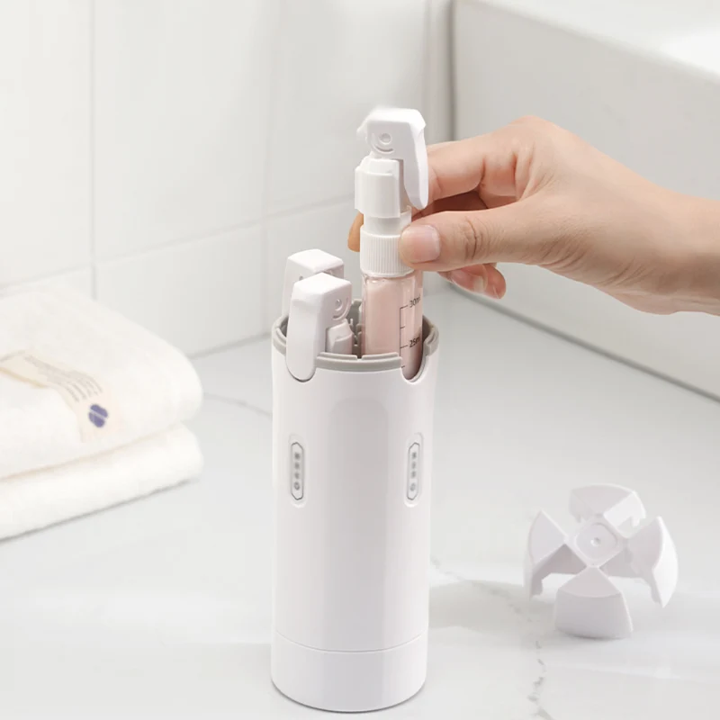 Miomu Dispensador de Productos de Aseo Personal 4 en 1