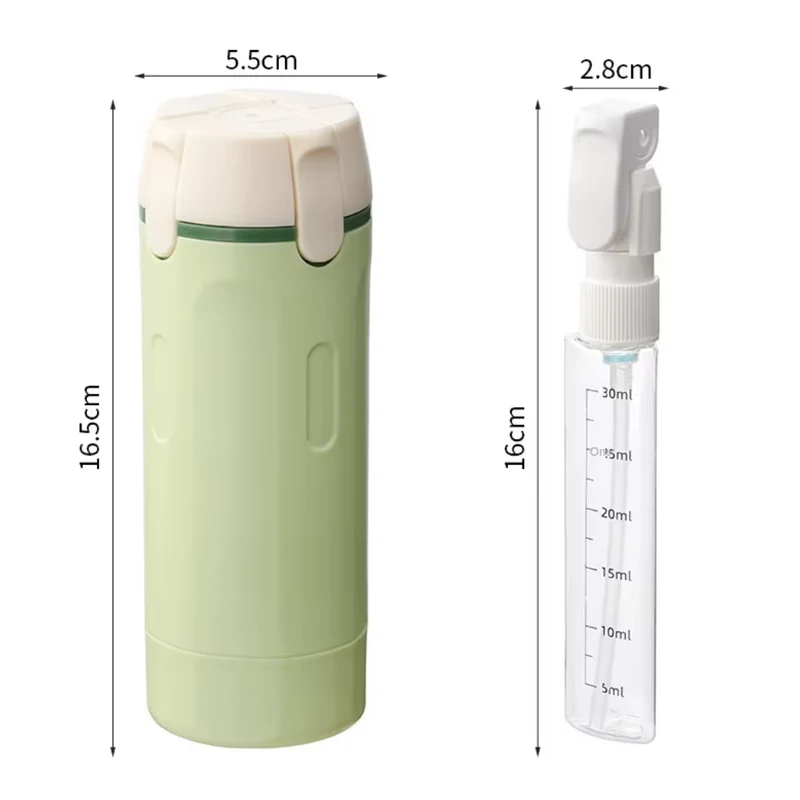 Miomu Dispensador de Productos de Aseo Personal 4 en 1