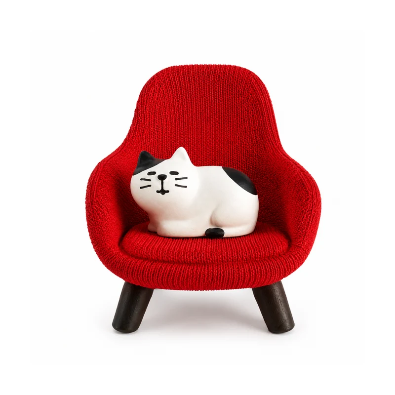 Miomu Adorno Gatito en el Sofá
