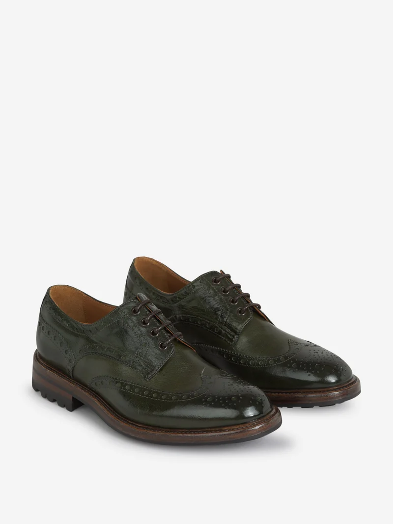 Zapatos Brogue Piel