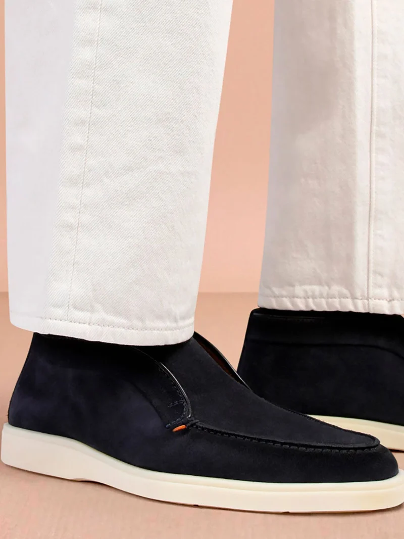 Mocasines Altos Piel
