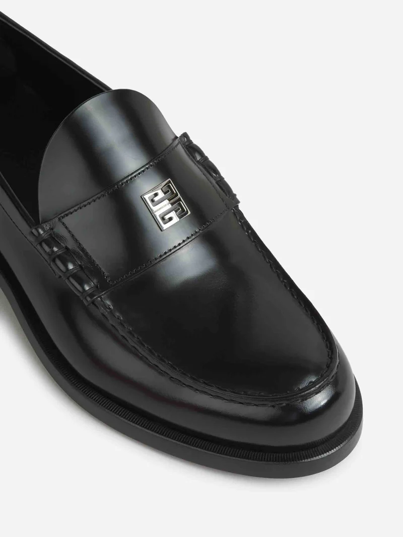 Mocasines 4G Piel