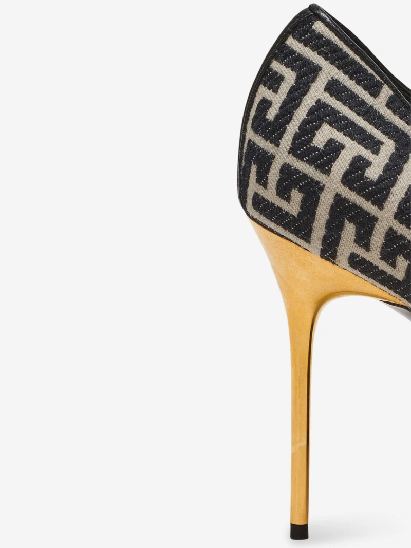 Zapatos Tacón Rubby Jacquard