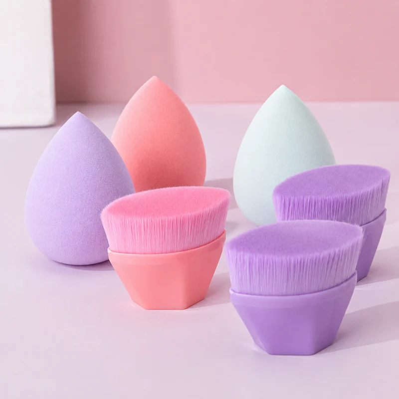 Miomu Set de Belleza, Rizador de Pestañas y Esponjas
