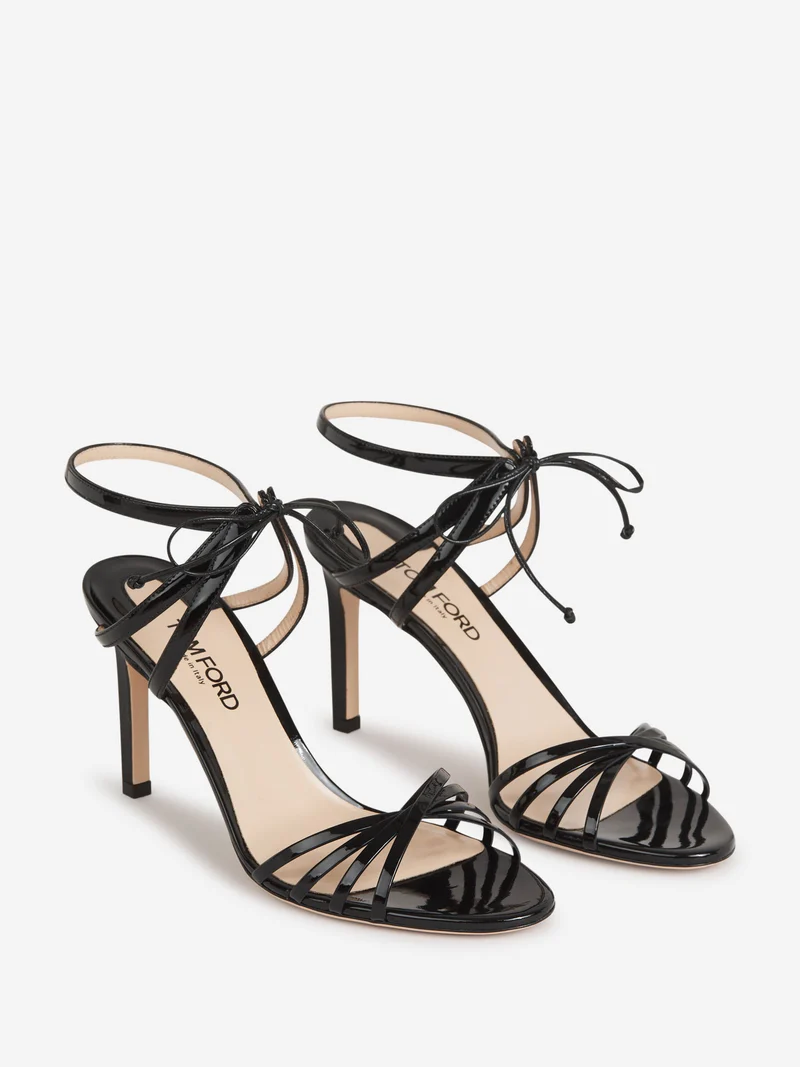 Sandalias de Tacón Piel