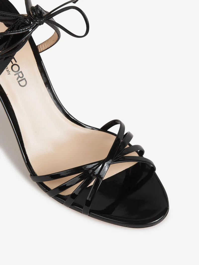 Sandalias de Tacón Piel