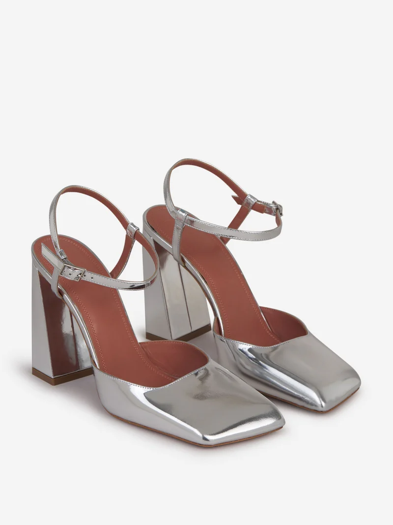 Zapatos Metalizados Piel