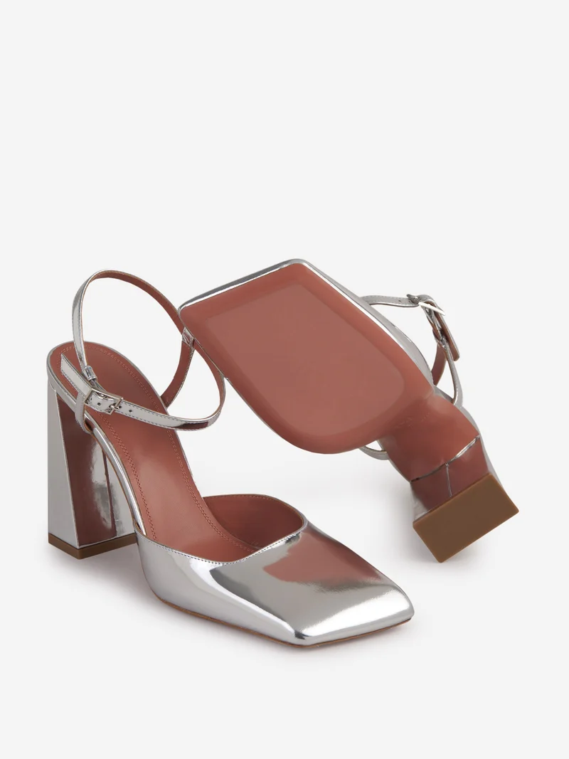 Zapatos Metalizados Piel