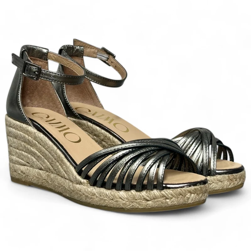 Alpargatas Gaimo Klossi Napa Pewter