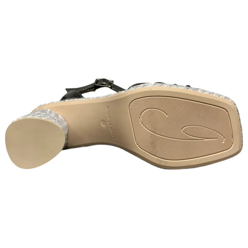 Sandalias de Esparto Gaimo Fusca Napa Pewter 0101 Cannes