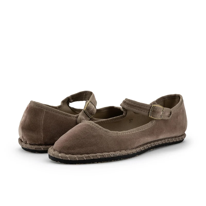 Mercedita veneciana taupe MERTOP Pepa & Cris