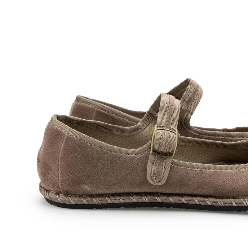 Mercedita veneciana taupe MERTOP Pepa & Cris