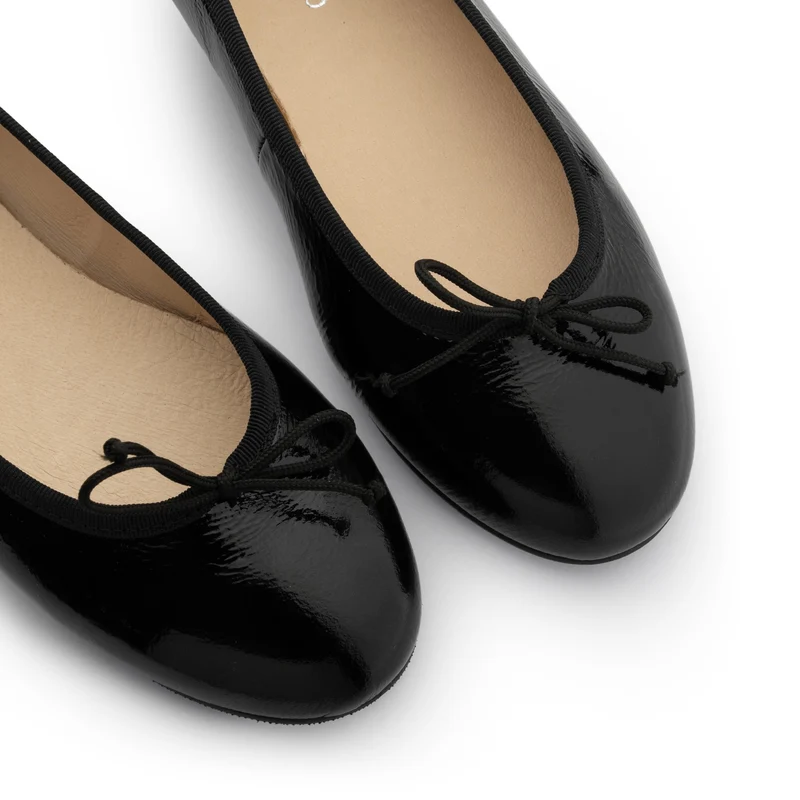 Bailarina charol negro 1006 Jeromín