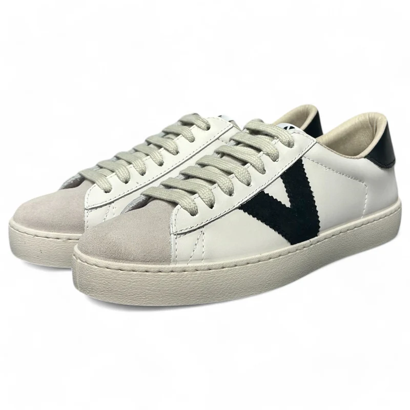 Zapatillas Victoria Berlín Piel & Serraje 1126142 Negro