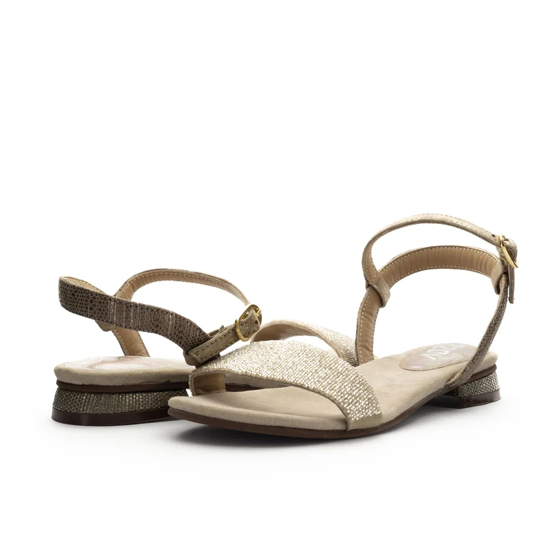 Sandalia taupe SELMA 220V