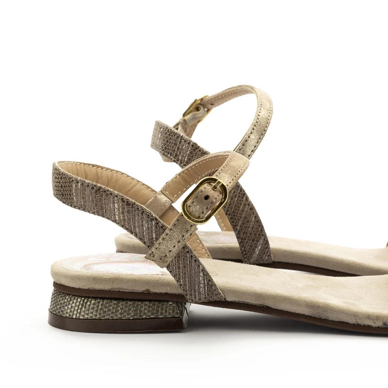 Sandalia taupe SELMA 220V