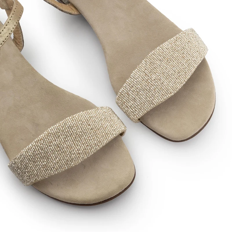 Sandalia taupe SELMA 220V