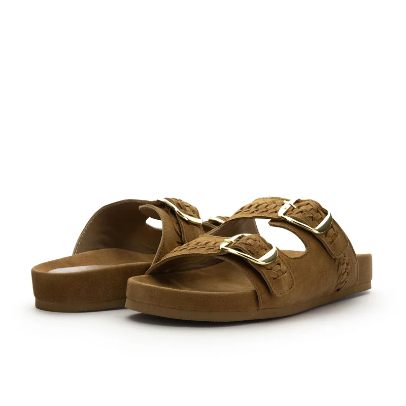 Sandalia serraje cuero KRISTIN 220V