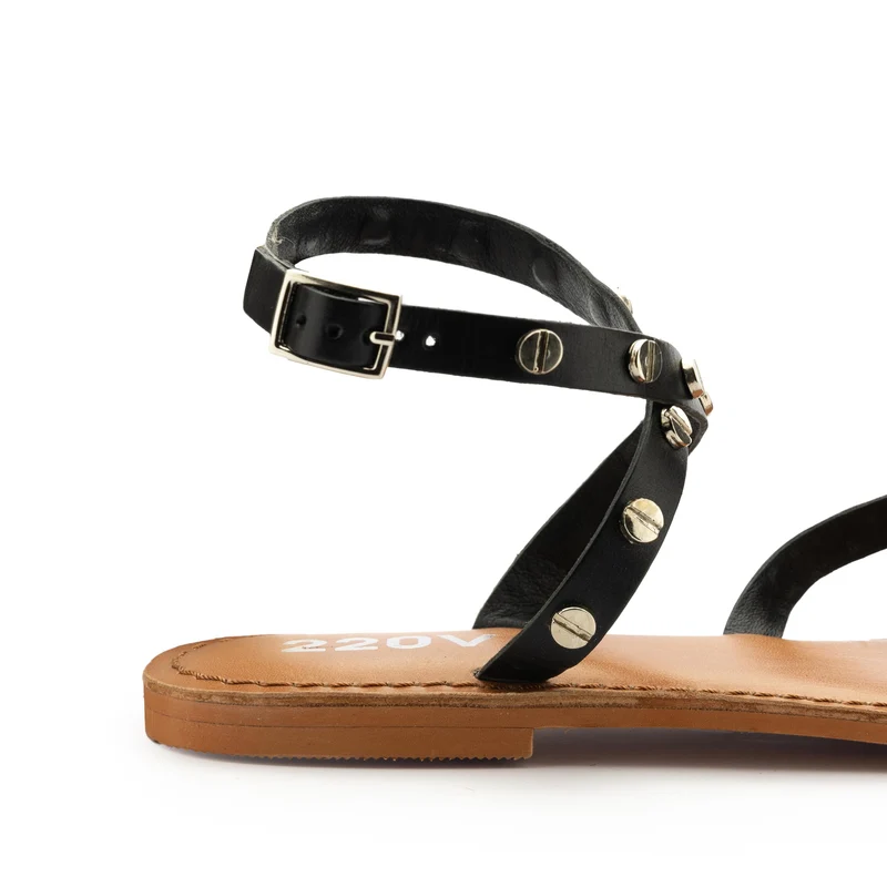 Sandalia negro MILBA 220V