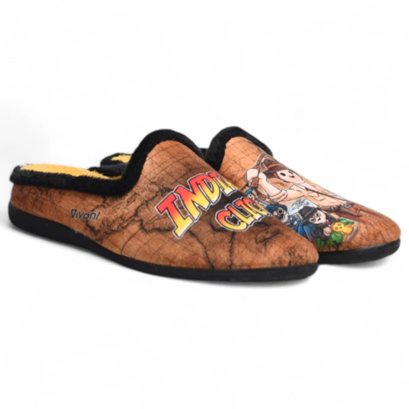 Zapatillas de Casa Vivant Indiana 242470 Taupe