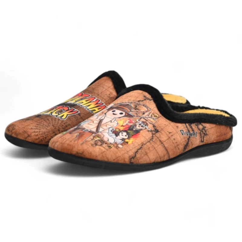 Zapatillas de Casa Vivant Indiana 242470 Taupe