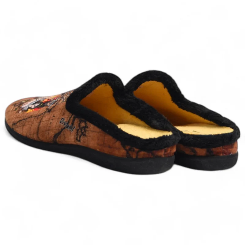 Zapatillas de Casa Vivant Indiana 242470 Taupe