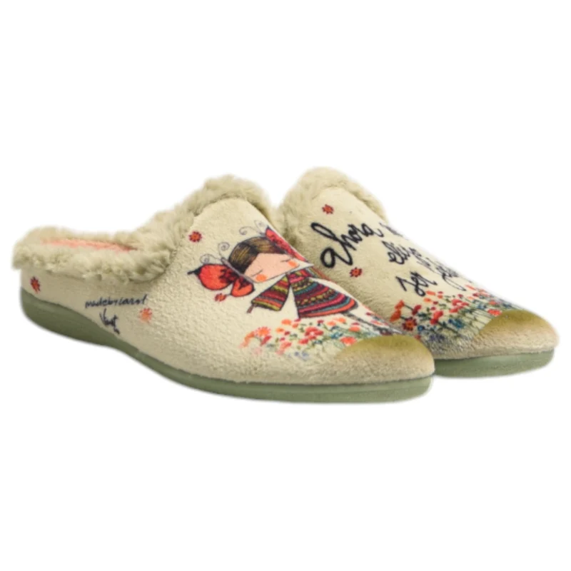 Zapatillas de Casa Vivant Ser Feliz 242135 Manzana