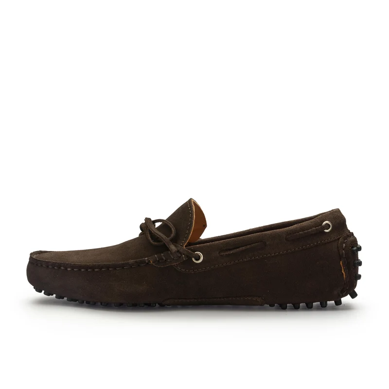 Mocasín serraje marrón NASSAU Castellano